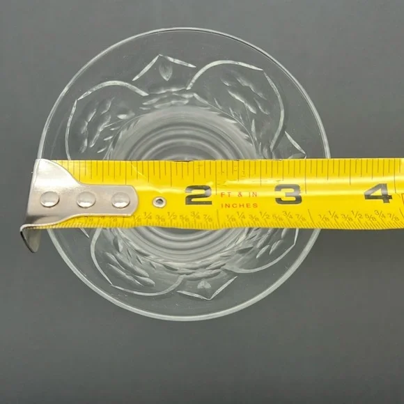 Libbey Rock Sharpe ARCTIC ROSE Stem Glasses 8” (Set of 2)​ - Picture 10 of 11